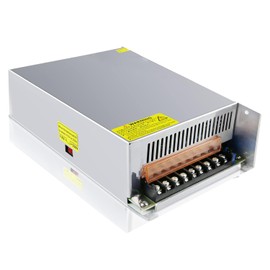 DC Power Supply 24V 1200W, AC 110V-220V to DC 24V 50A 1200W Universal Regulated Switching AC to DC Converter Built-in Cooling Fan for LED Strip Light CCTV Computer Project 3D Printer