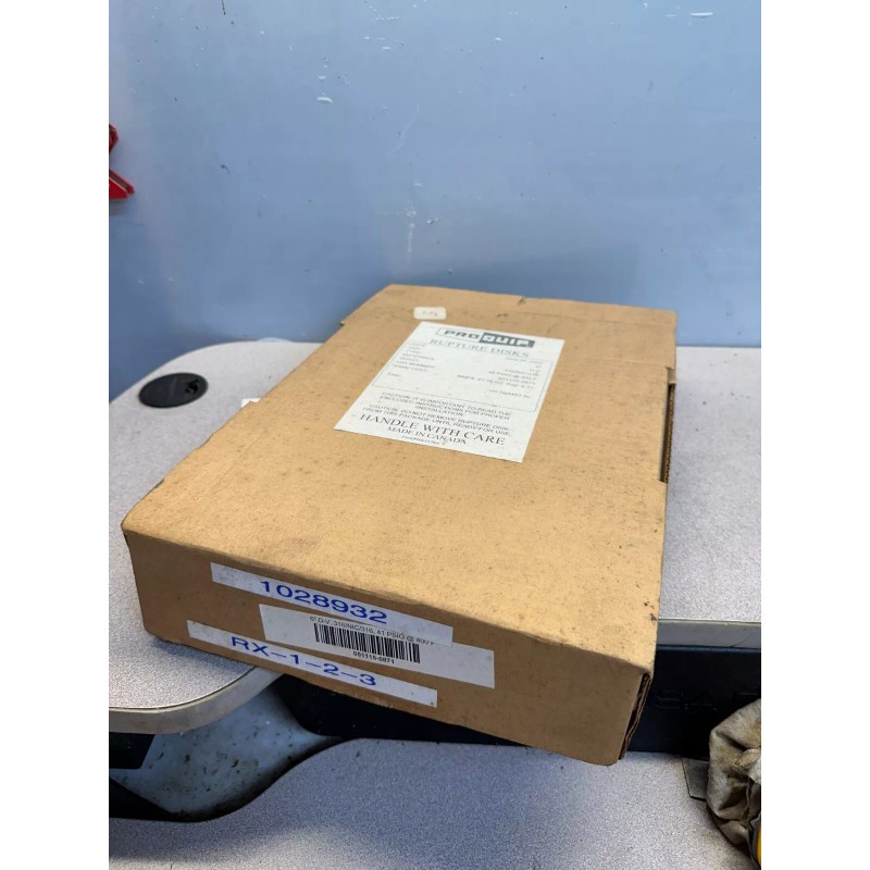 ZOOK PRO-QUIP 6" TYPE D-V, RUPTURE DISC 316/NIC/316,35 PSIG @