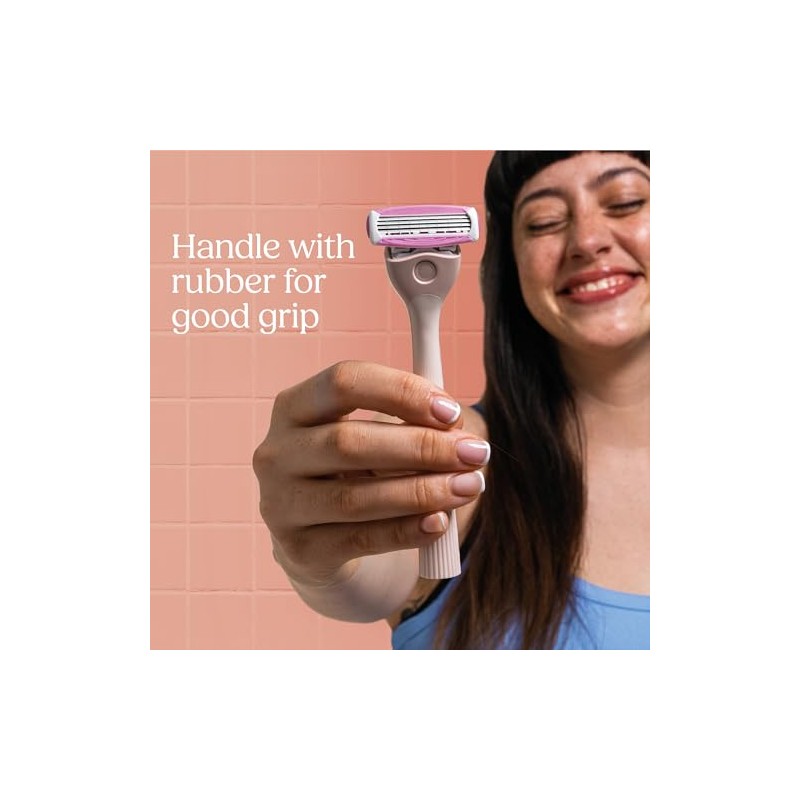 Wilkinson Sword Intuition Quattro Razors for Women, Handle Plus 1