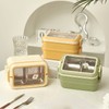 Stainless Steel Insulated Lunch Box Multiple Compartments Fashionable Safe Stainless