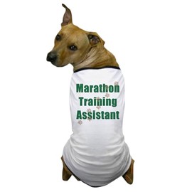 CafePress Marathon Training Assistant K 9 Shirt Dog T-Shirt, Pet Clothing, Funny Dog Costume