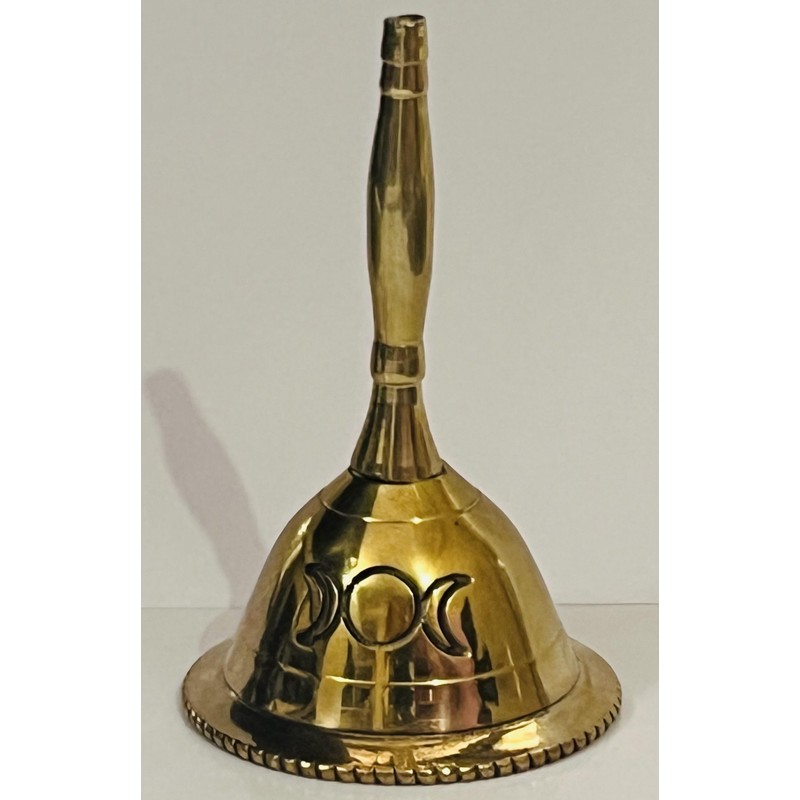 Indian Consigners Hand Bell Loud Brass Call Bells 3 Inches