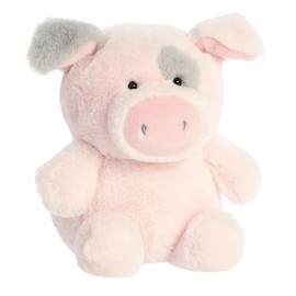 Aurora® Adorable Stubez™ Smarty Pig™ Stuffed Animal - Cuteness Overload - Endless Fun - Pink 11 Inches