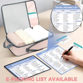 BAGAIL 6 Set Compression Packing Cubes for Travel, Compressible Packing Organizers Travel Accessories for Luggage Suitcase(6 Set, Pink)