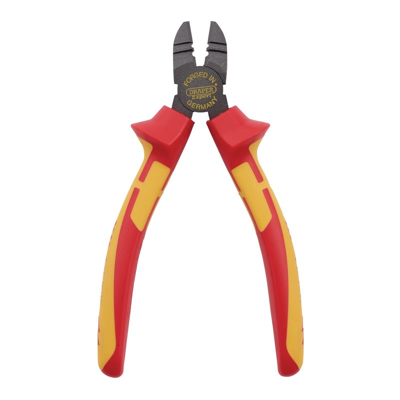 Draper 94637 XP1000 VDE Side Cutter/Stripper, 160mm, Red and Yellow,