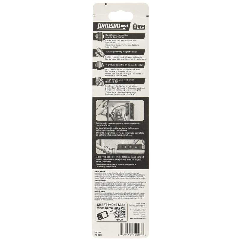 9.1 inches (230 mm) Level (with Magnet) EA721JM-230