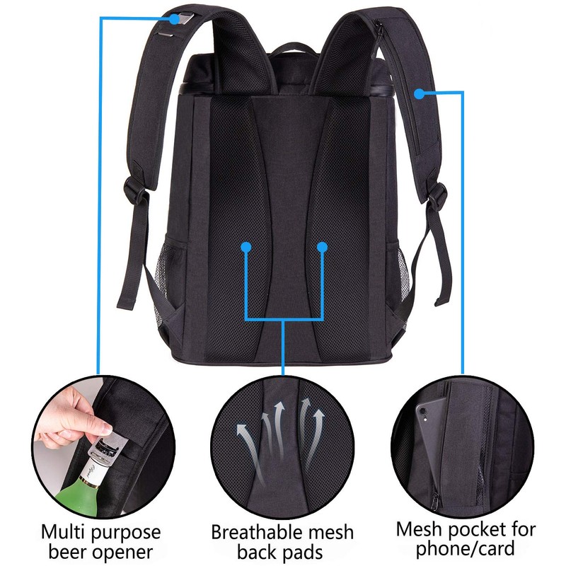 FORICH Backpack Cooler Leakproof Insulated Waterproof Backpack Cooler Bag, Lightweight