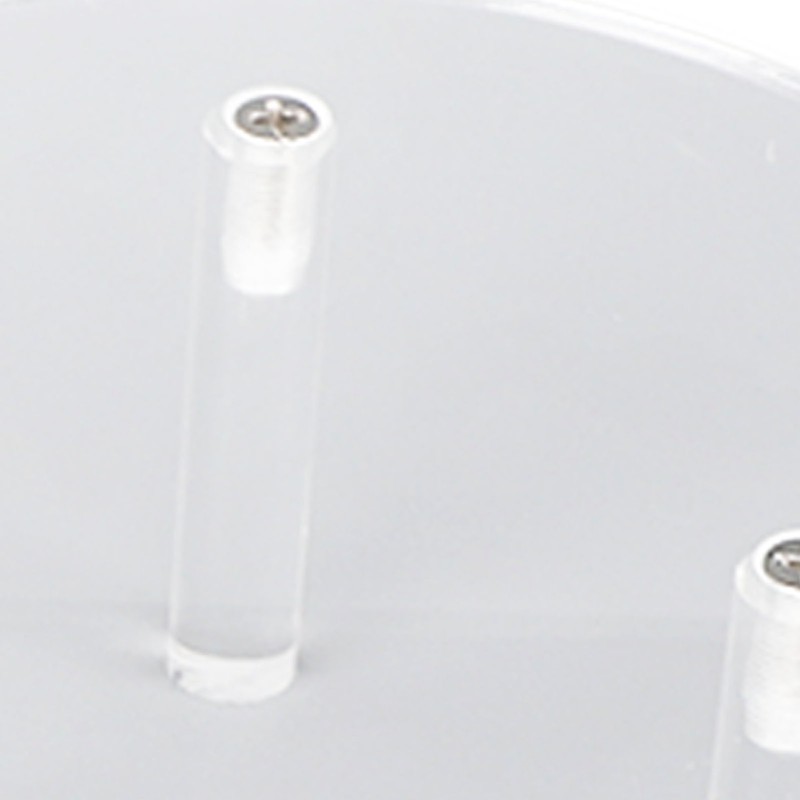3 PCS Round Acrylic Display Stand Set Easy To Install