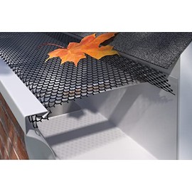 E-Z-Ziptight Powder Coated Steel Mesh Gutter Guards (for 6" Gutters) - Covers 39.25 feet