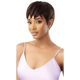 Outre My Tresses Purple Label Full Wig Bleach DYE Customize ZARA (NBLK)