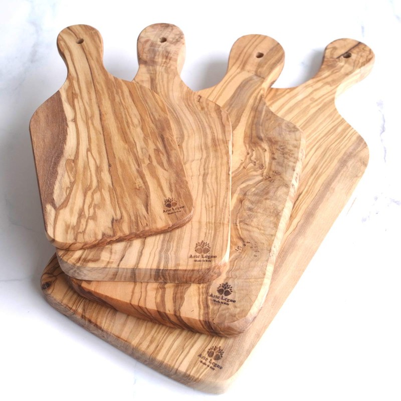 Artelenyo Cutting Board, Cutting Board, Wooden, Olive, Made in Italy