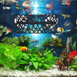 Betta Sleeping Tube, Hollow Tunnel Swim Tube for Betta, Fish Tank Betta Hammock, Space Saving Shrimp Shelter for Resting, Hiding, Exploring