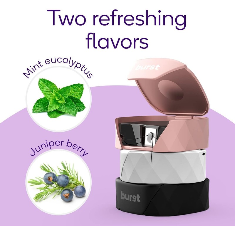 BURST Expanding Dental Floss Refills (32 Yards/3 Pack) | Mint