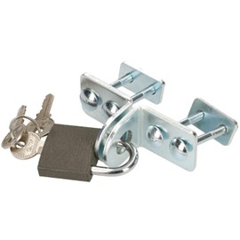 KOTARBAU® Hasp 30mm Basement Lock Security Hasp with Padlock Device Door Fitting Door Padlock Screw