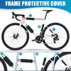 TYBYBB Bicycle Frame Protection Carbon Frame Protector for MTB E-Bike