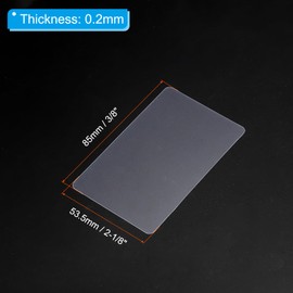PATIKIL Plastic Opening Cards 15pcs 0.2mm Ultra Thin Flex Cyble Ply Opening Tool LCD Screen Phone Repair
