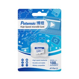 Potensic Optional Drone Micro SD Card for Potensic Drone (Atom, Atom SE, Atom LT), A1, U3, Up to 100MB/s Read Speed, 128GB