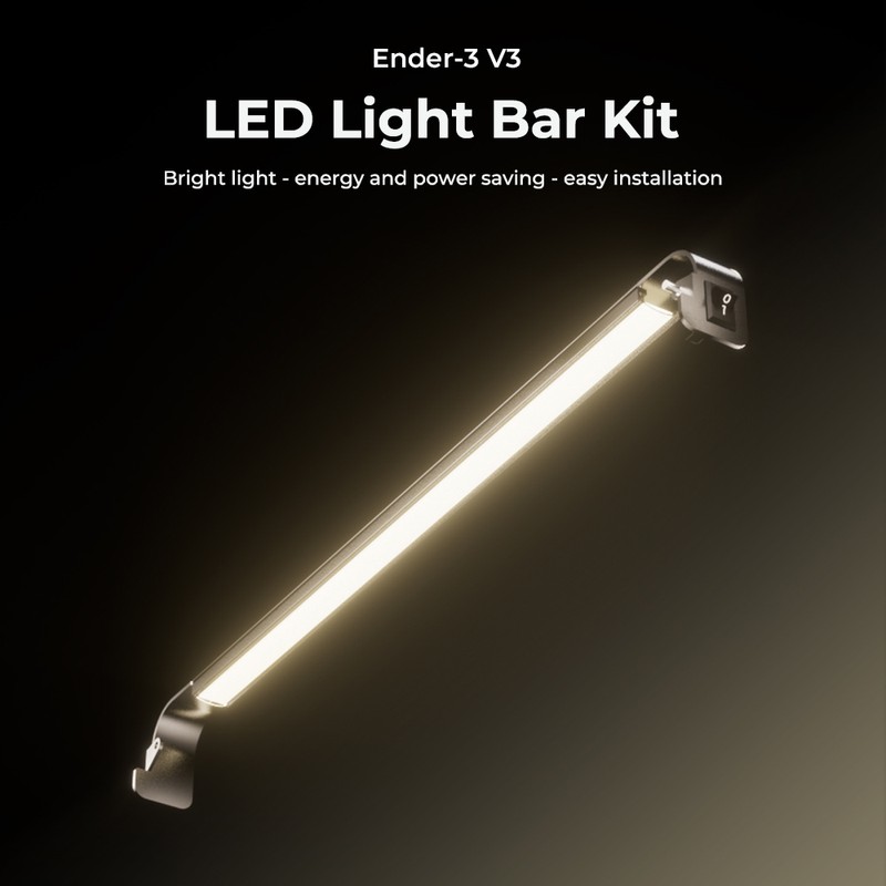 Creality Ender-3 V3 LED Light Bar Kit Energy Saving and