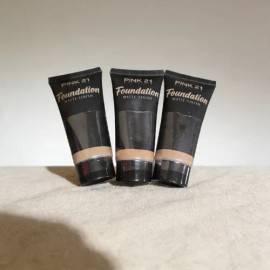 Base De Maquillaje Pink 21 Foundation Acabado Mate