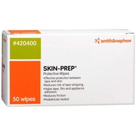 Skin-Prep Protective Wipes [420400] 50 Each (Pack of 2)