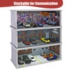 Saichotoy Saichotoy Display Case for Hot Wheels: Stackable Parking Garage