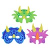 LOKIPA Dinosaur Foam Masks For Kids,12Packs
