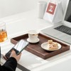 Tea Tray Walnut Material Nontoxic Environmental Protection Breakfast Tray for