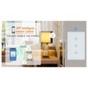 3 Gang Smart Touch Switch Glass Panel Voice APP Remote