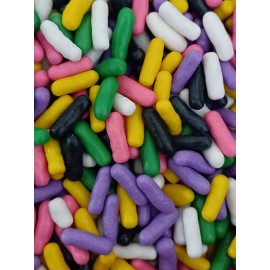 Unbranded Fruit Pastels Licorice Candy Candies 2 Pounds Free Shipping