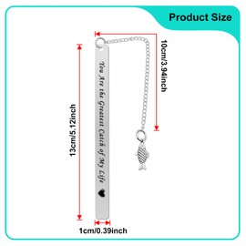 Fishing Lovers Gifts for Men Bookmark Christmas Wedding Anniversary Birthday Father Day Gifts for Fisherman Fishing Lover Boyfriend Husband.Son Fish Jewelry Charm Book Marker