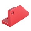 Ieron Angle Finder Tool Red Aluminium Bevel Gauge Protractor For