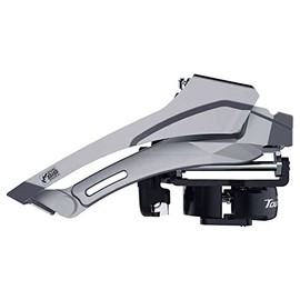 FD-TY606 Tourney front mech, double, top swing, dual pull, 63-68, for 46T, Black