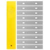 Bates- Replacement Scraper Blades, 4 Inch, 10 Pcs, Scraper Blades,