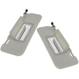 ECCPP Left & Right sides Sun Visor Assembly with Sunroof Gray Fits For 2009-2014 For Nissan Murano(96401-1AA1B)