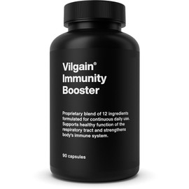 Vilgain Immunity Booster ⁠-⁠ 12 Natural Substances to Support Immunity and Immune System, Contains Antioxidants and Beta Glucans, Ideal in Autumn or Weak Immunity