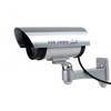 Dummy CCTV Security Camera for Crime Prevention Camera Silver