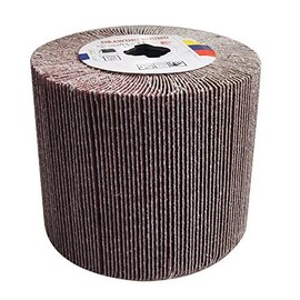 Angle Grinder Drum Sander Polisher Burnisher Replacement Flap Sanding Drum 120mm Grit #80 SP10009321
