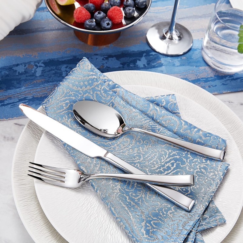 KEAWELL Premium Imperial 20-Piece Silverware Set, Service for 4 –