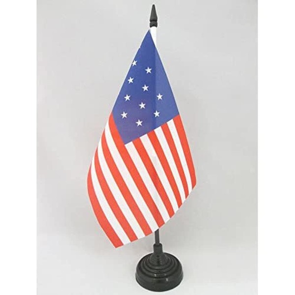 AZ FLAG USA 15 STARS TABLE FLAG 5'' x 8''