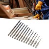 13Pcs Twist Drill Bit 1/4in Hex Shank 1.5‑6.5mm Fast Change