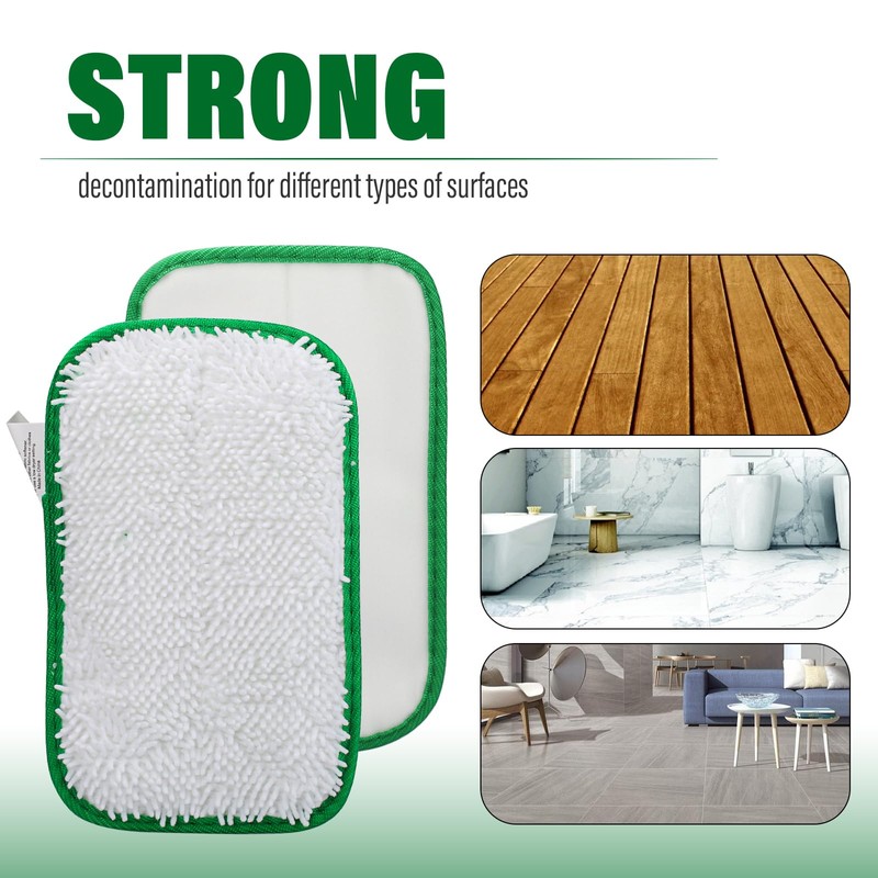 PROSOCOOL Steam Mop Pads 5 Packs Compatible with Shark Sonic