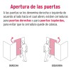 Cerradura De Sobreponer Izquierda Insta-fácil Hermex CS-756I Color Negro