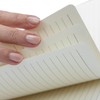 A5 Notebook Ruled Lined Journal with Faux Leather Hardback Cover