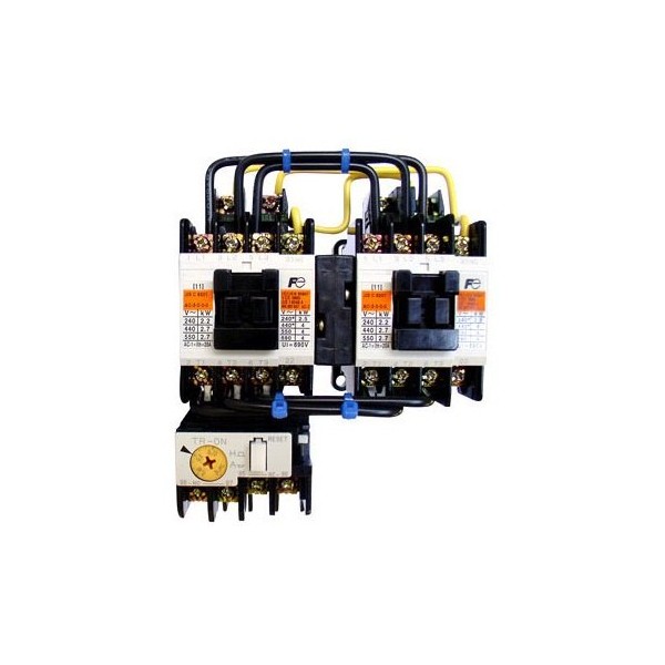 Fuji Electric SW-03RM-200V-0.1KW-AC200V-1B2 Reversible Electromagnetic Switch, No Case Cover