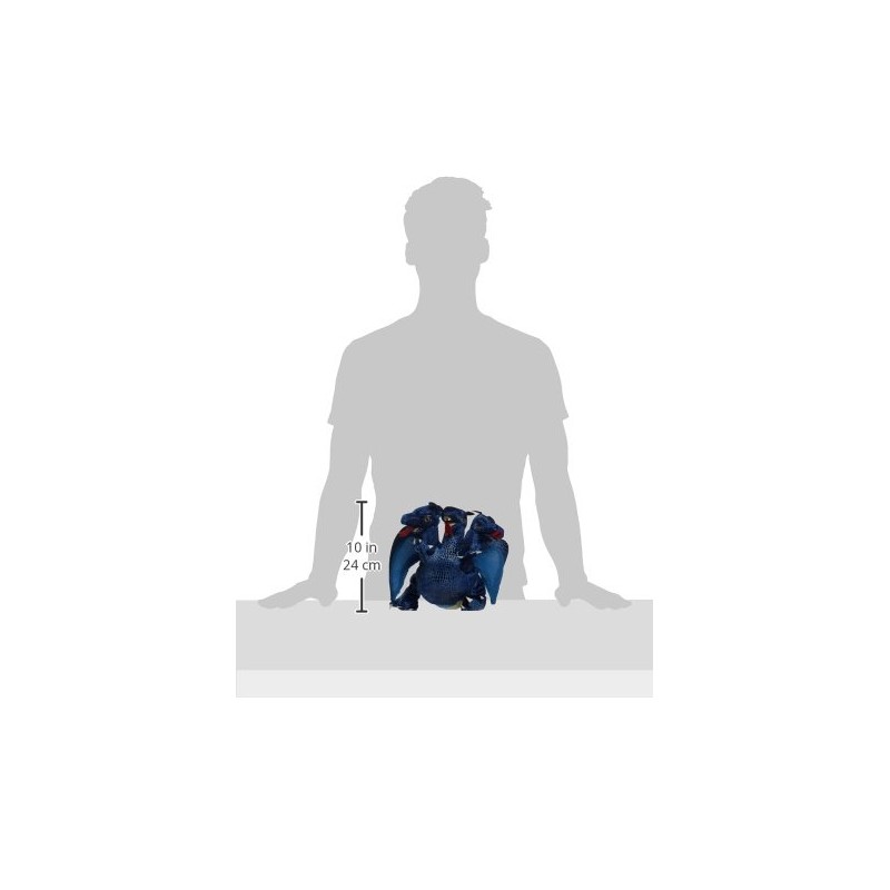 Folkmanis Three-Headed Blue Dragon Hand Puppet