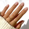 Glamnetic Press On Nails - Goal Digger | Glossy, Semi-Transparent,