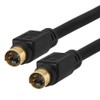 Cmple - S-Video Cable Gold-Plated (SVHS) 4-PIN SVideo Cord -