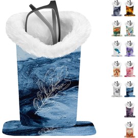 Eyeglasses Holder with Soft Furry Lining and Magnetic Base, Anti-scratch Plush Lined Protect Glasses Holders Case for Desk