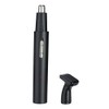 Electric Nose Hair Trimmer Set 2-in-1 Rechargeable Vibrissa Clipper for