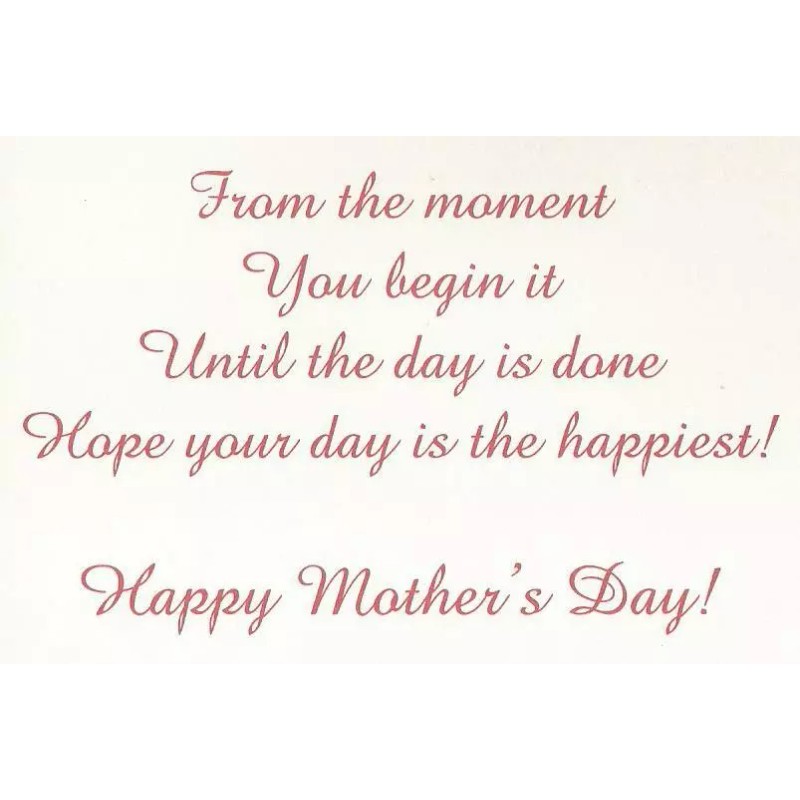 Magic Moments Special Thoughts OF You On Mother's Day (M)